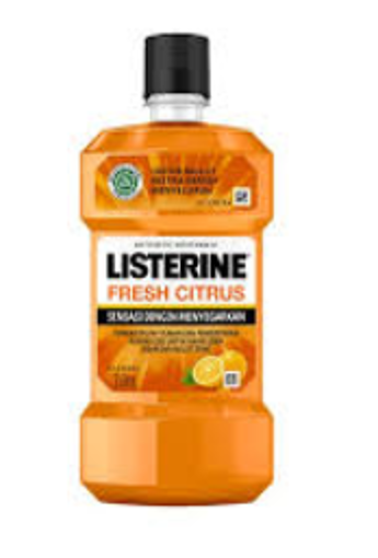 Picture of LISTERINE FRESH CITRUS MOUTH WASH 250ML